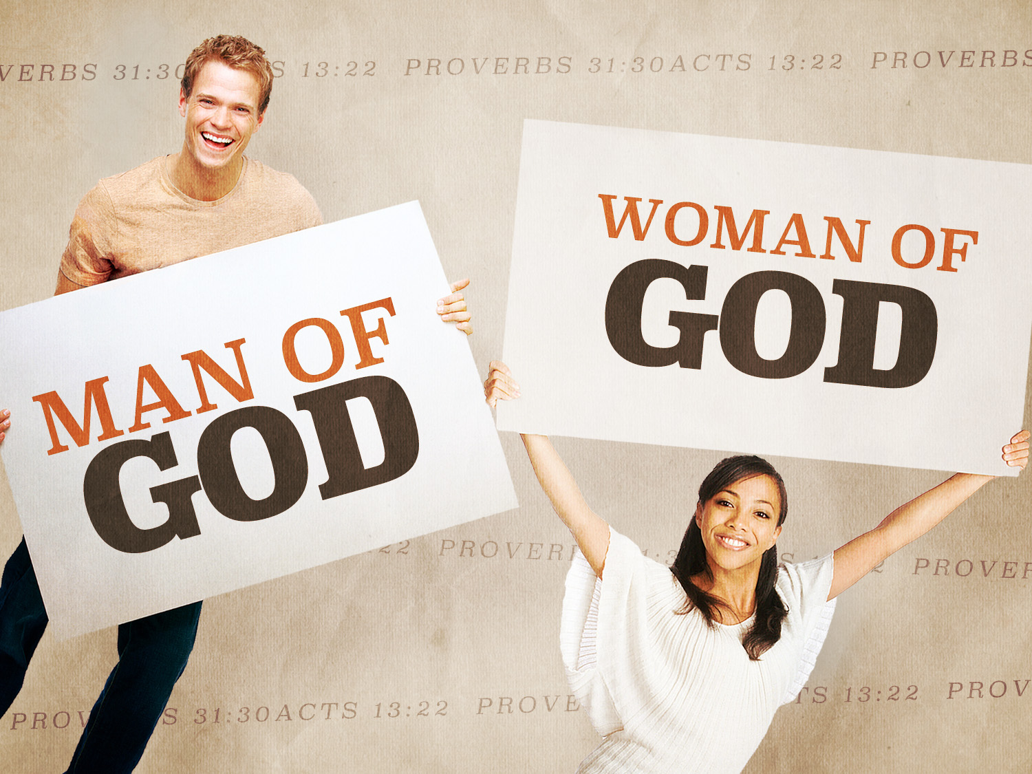 Слово через год. Man of God. God is a man. From God to women.