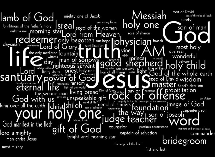 All Names And Titles Of Jesus Christ